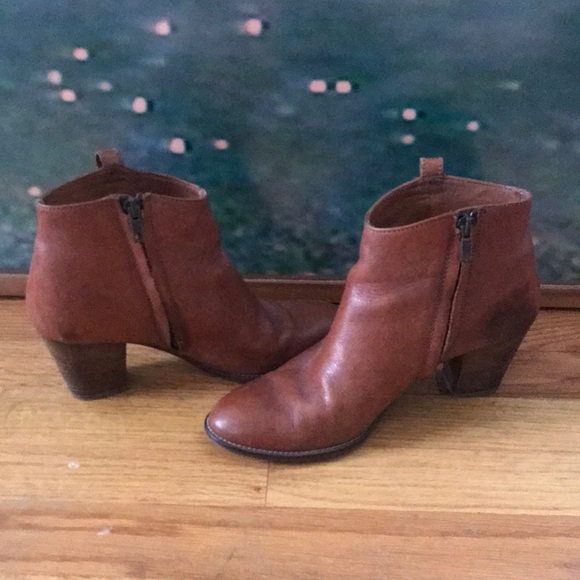 Madewell Billie boot in brown leather - Picture 3 of 4